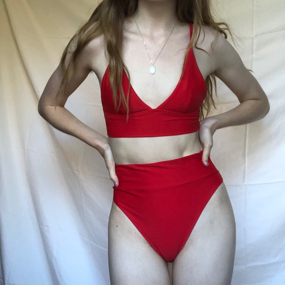 Aerie Red Bikini